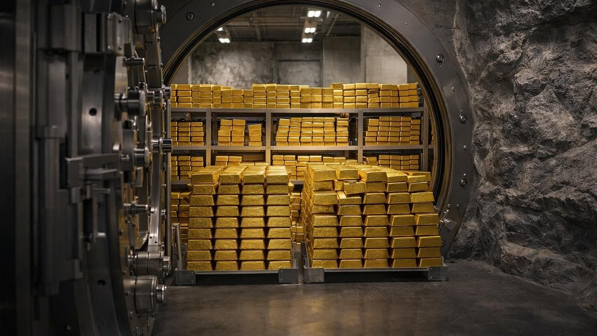Tether Hoards $24 Billion in Gold Inside a Swiss Nuclear Bunker